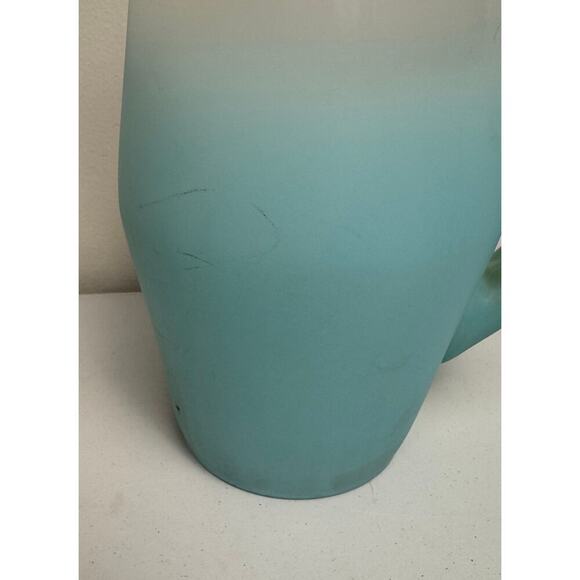 VTG Blendo Mid-Century Frosted Gold Trim 5 Glass and Pitcher Set West Virginia - Picture 9 of 16